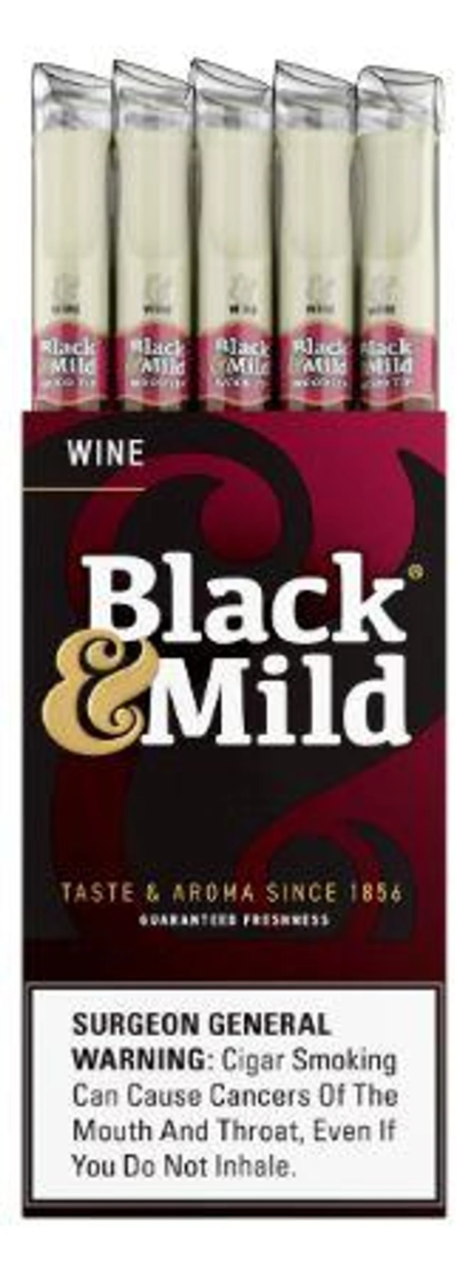 Black & Mild Cigars – Box of 25-Count-WINE