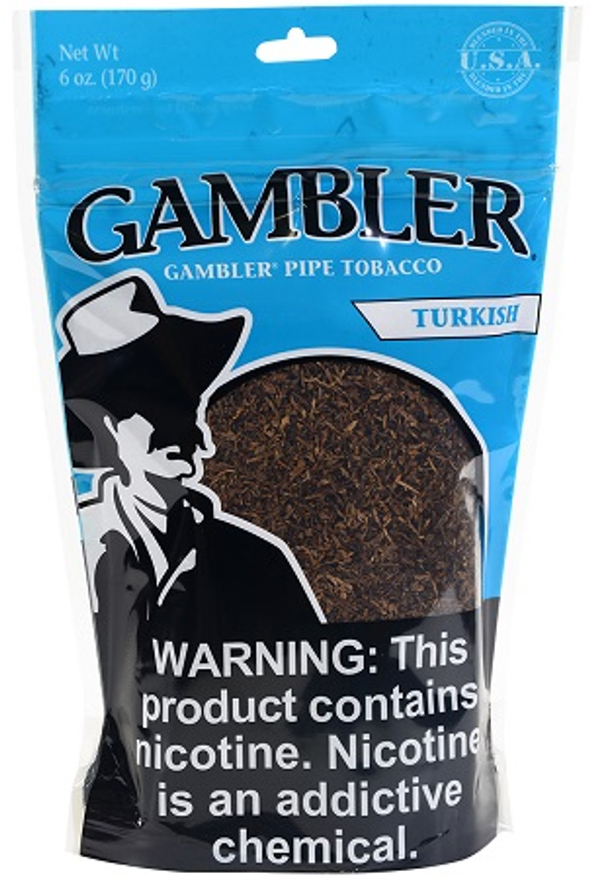 Gambler Pipe Tobacco 6-Ounces TURKISH