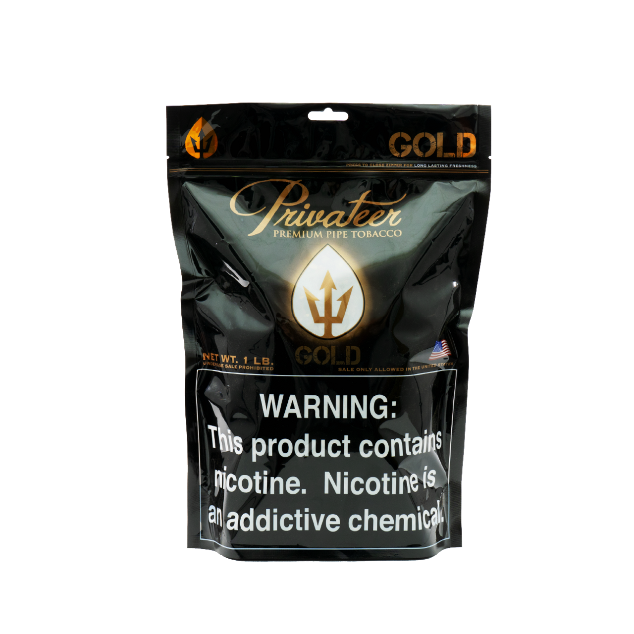 Privateer Pipe Tobacco 16-Ounce Gold