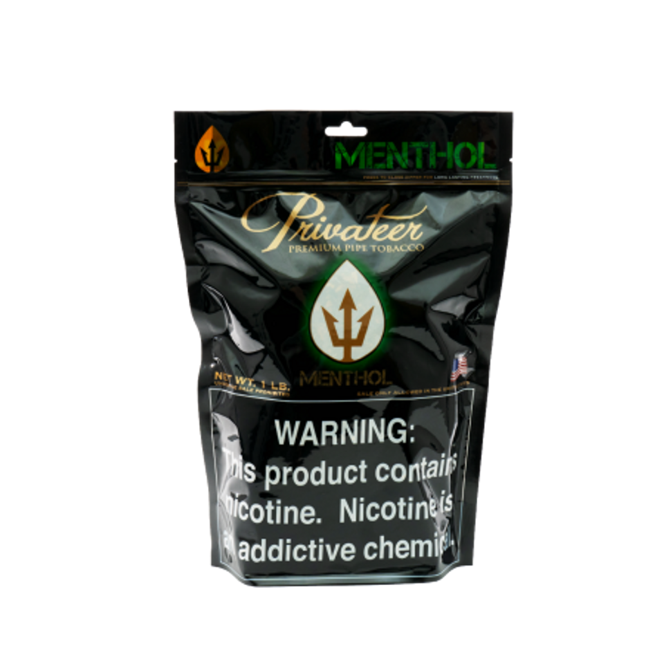 Privateer Pipe Tobacco 16-Ounce Menthol