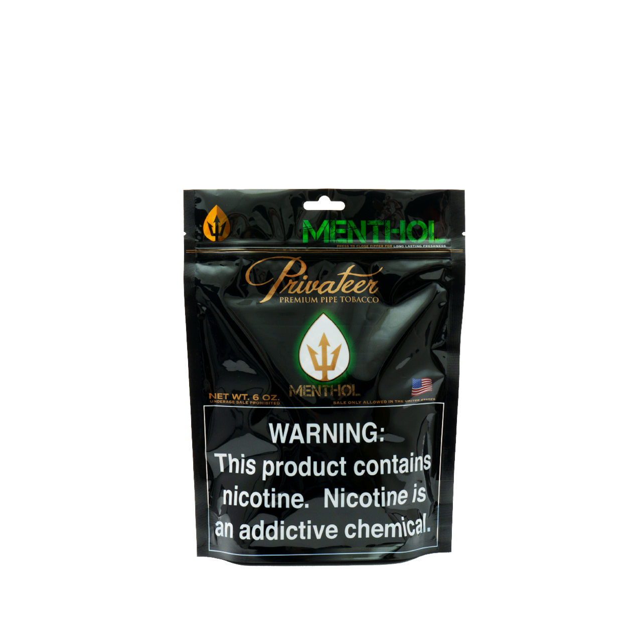 Privateer Pipe Tobacco 6-Ounces Menthol