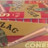 Zig-Zag Unbleached Cones 6Pack