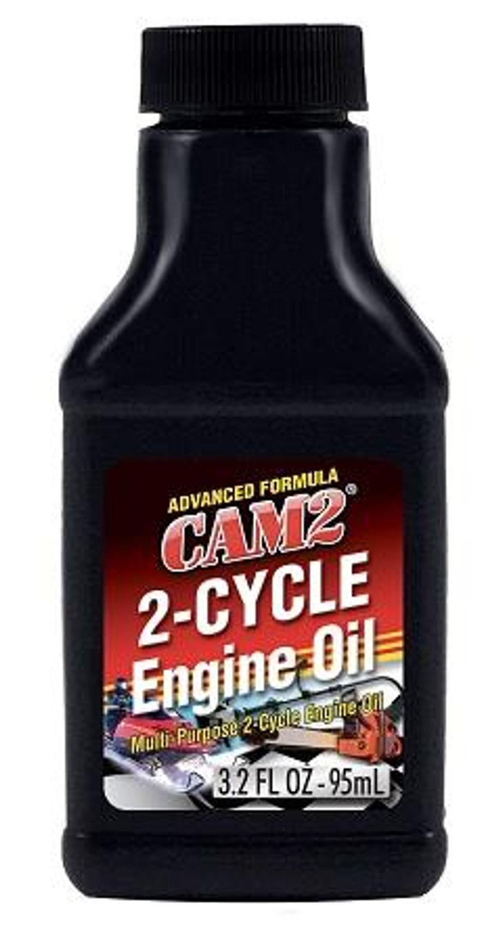 CAM2 2‑Cycle Engine Oil – 3.2 oz Bottles (24 Count)