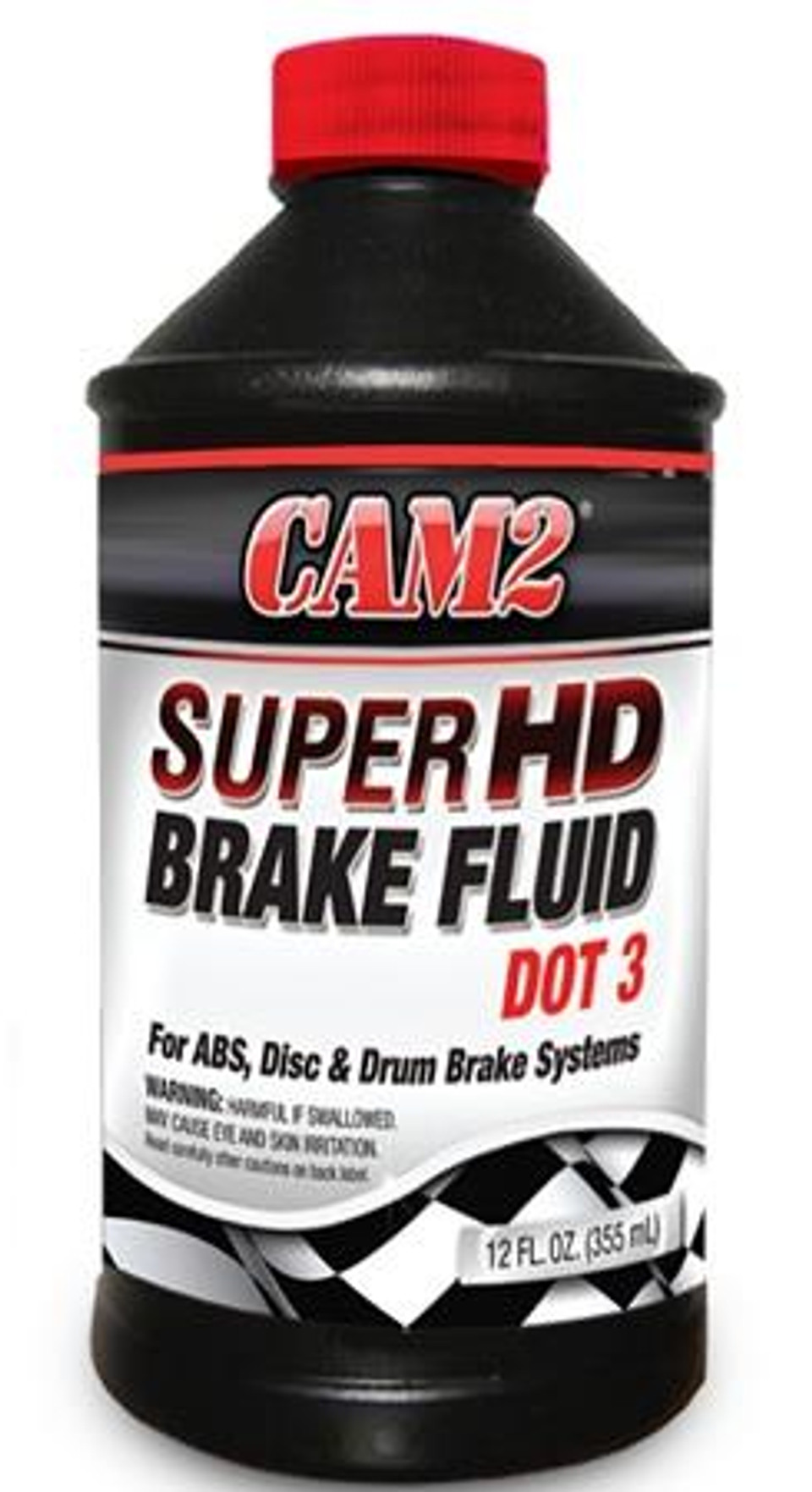 CAM2 Super HD Brake Fluid DOT 3 – 12-Pack