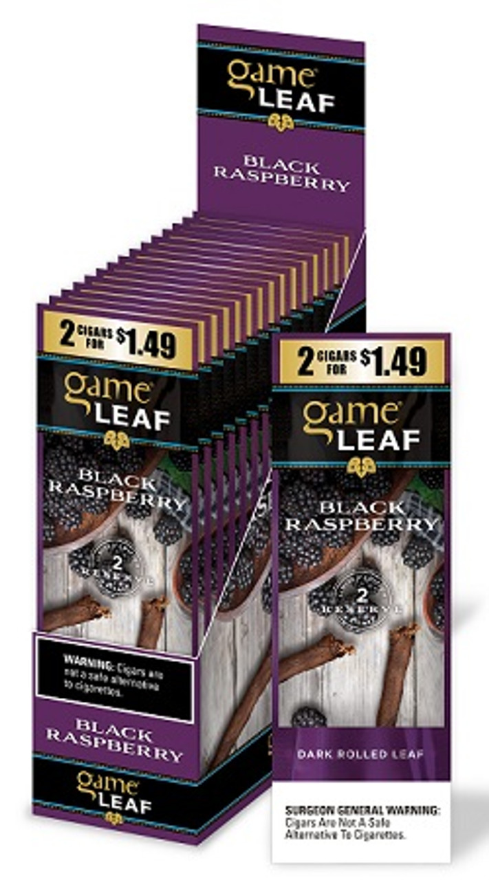 Game Leaf Cigars BLACK_RASPBERRY
