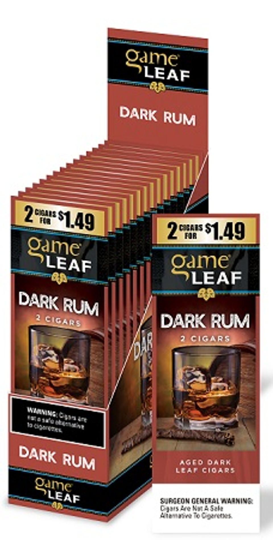 Game Leaf Cigars DARK_RUM