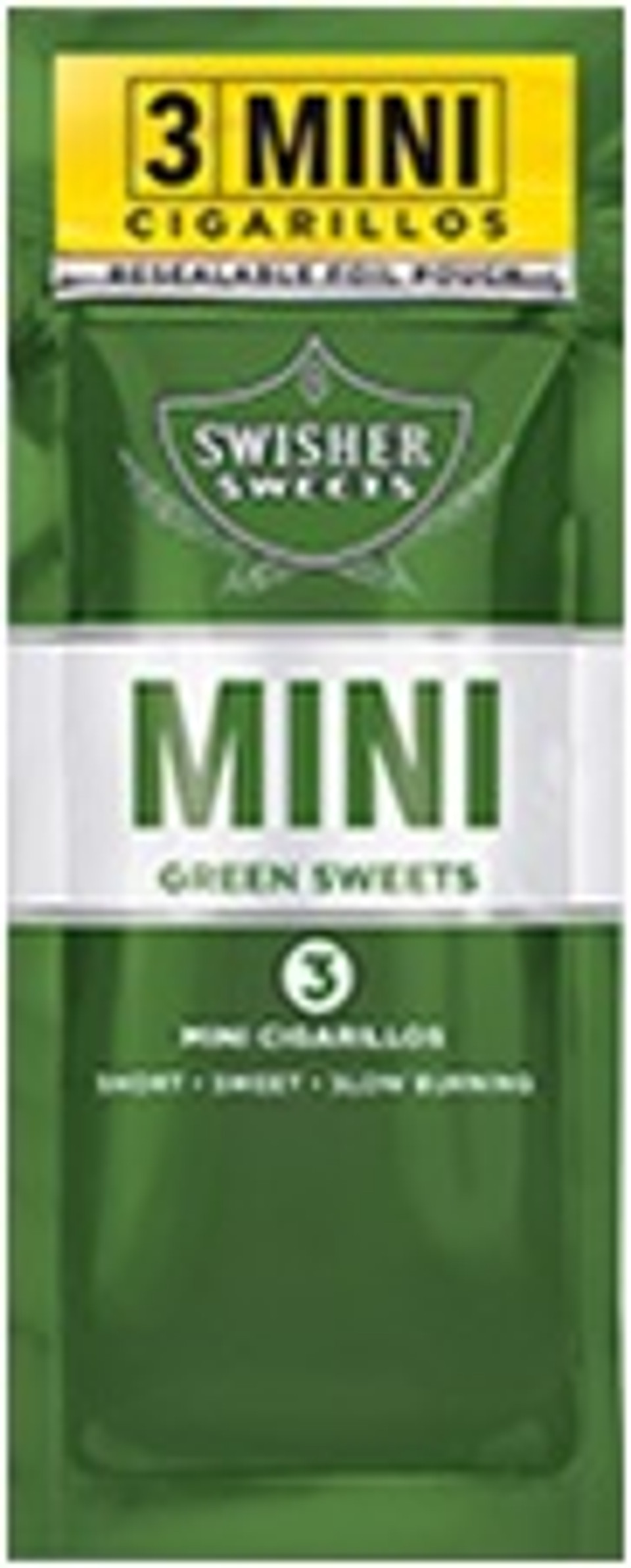 Swisher Sweets Minis Cigarillos – 3 Pack_GREEN_SWEETS