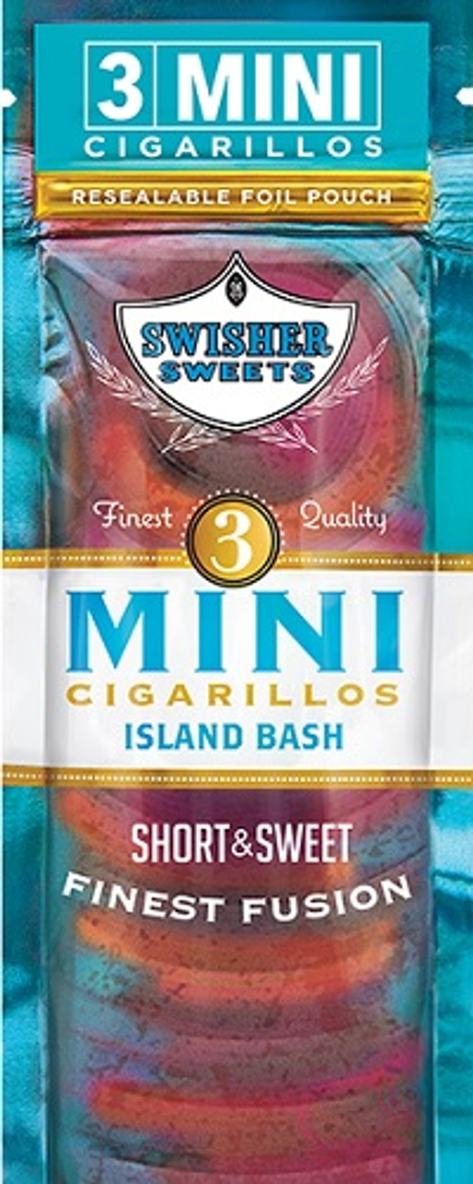 Swisher Sweets Minis Cigarillos – 3 Pack_ISLAND_BASH