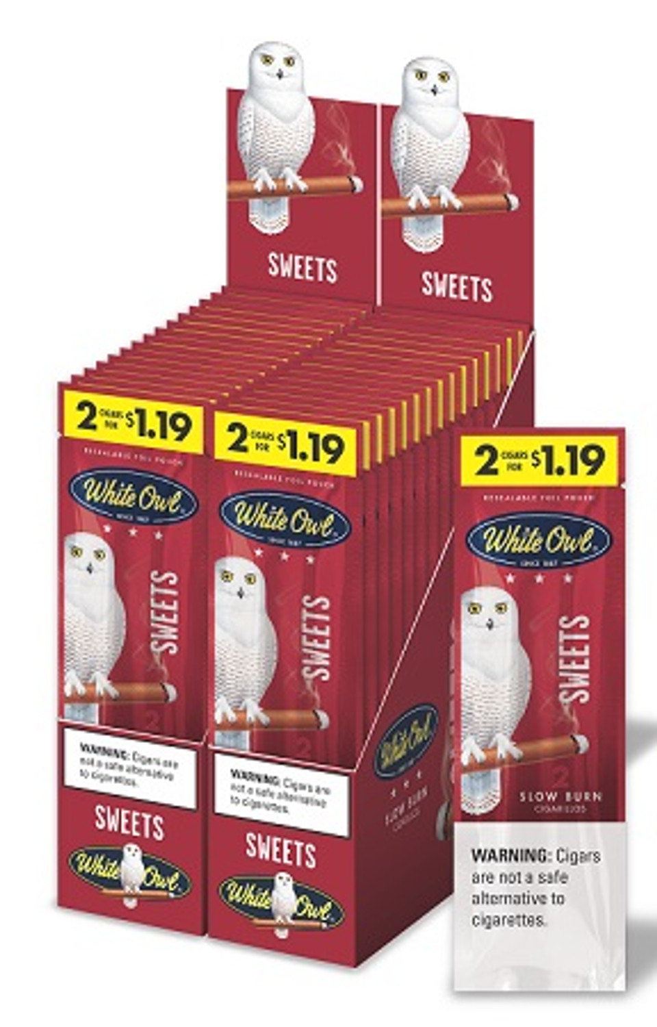 White Owl Cigarillos – 2 for $1.19 SWEETS