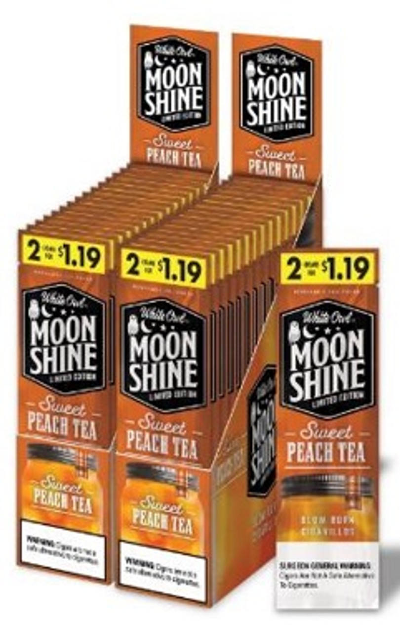 White Owl Cigarillos – 2 for $1.19 SWEET_PEACH_TEA_MOONSHINE