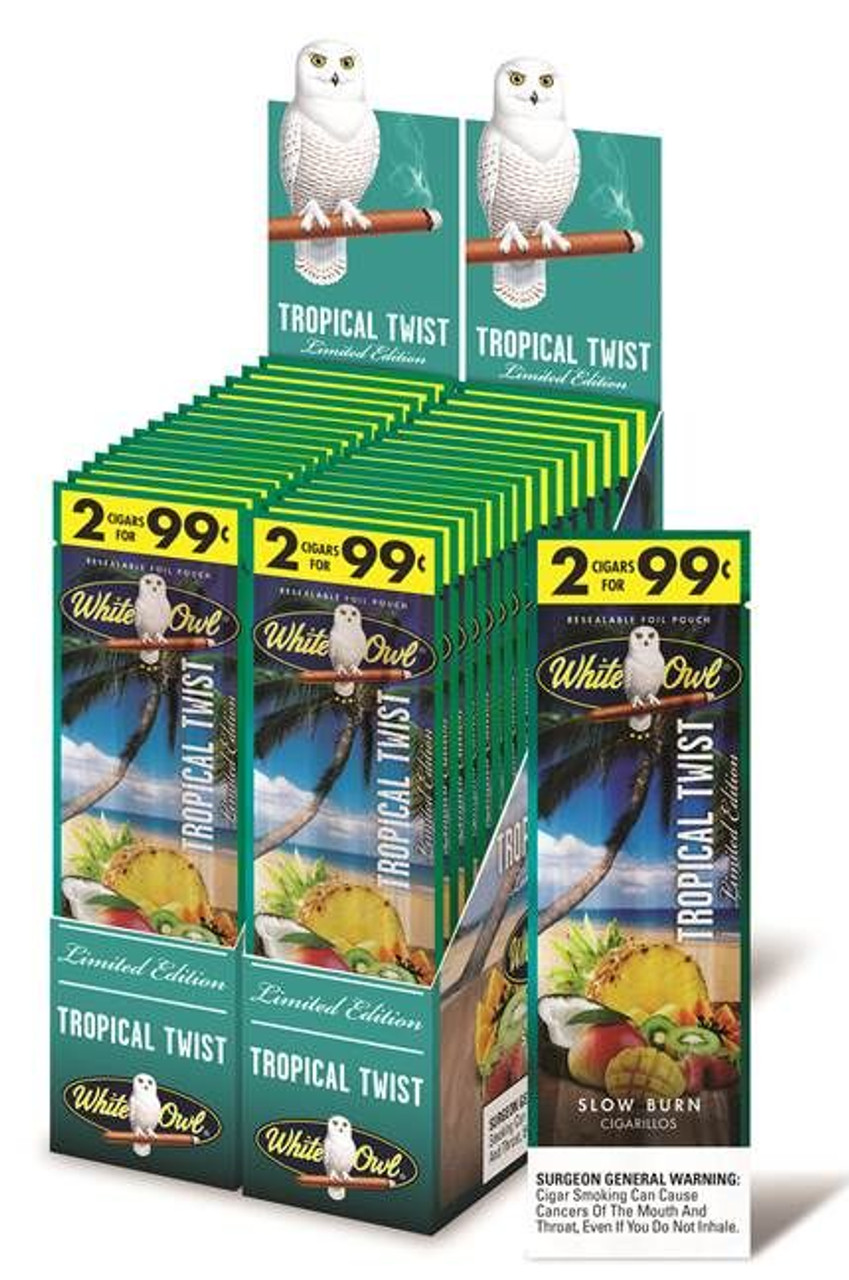 White Owl Cigarillos – 2 for $1.19 TROPICAL_TWIST