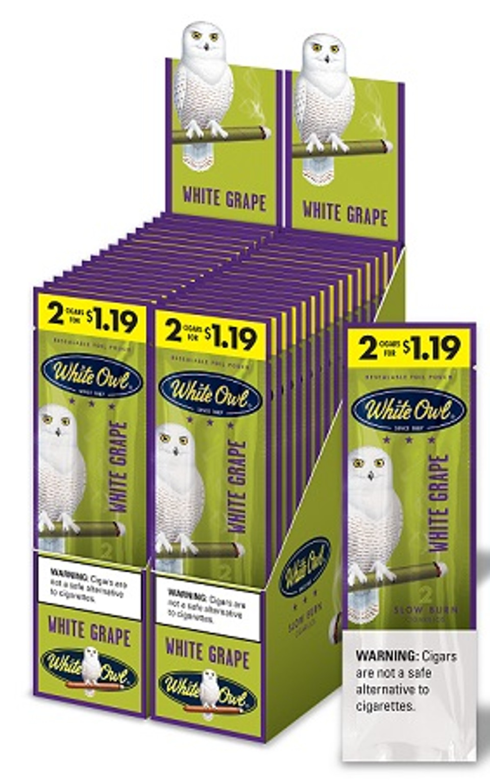 White Owl Cigarillos – 2 for $1.19 WHITE_GRAPE